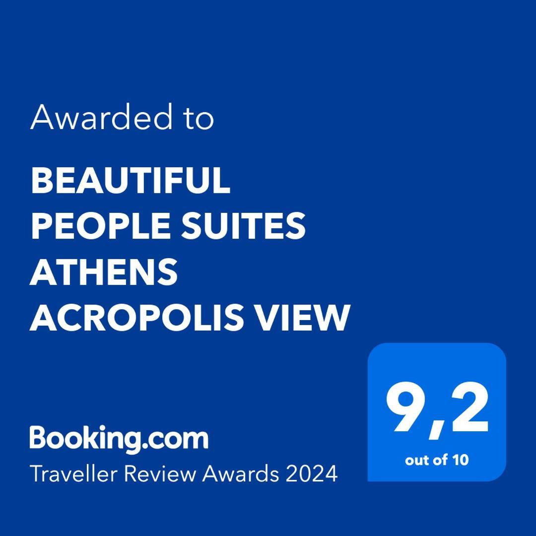 Beautiful People Suites Athens Acropolis View Atenas Exterior foto